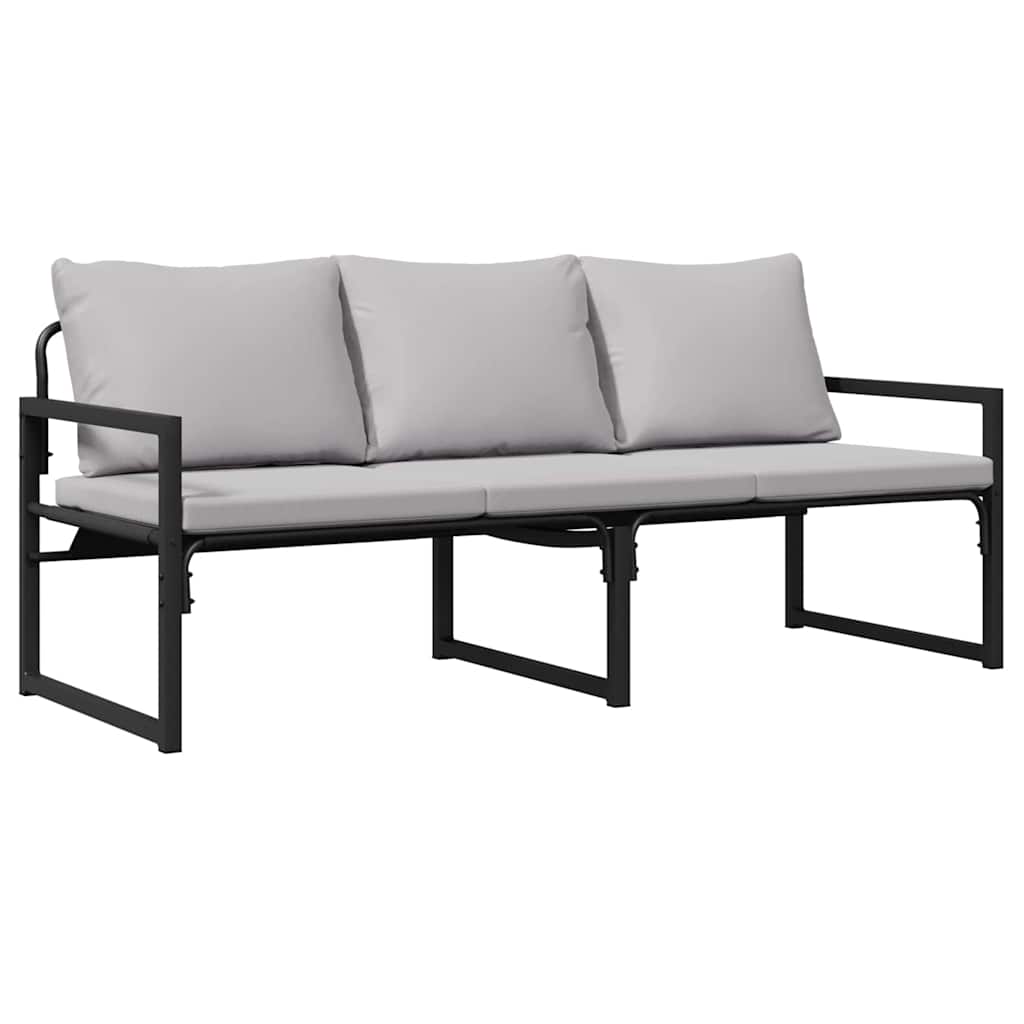 Dārza mēbeles Gaiši pelēka 180 x 72,5 x 71 cm Poliesters