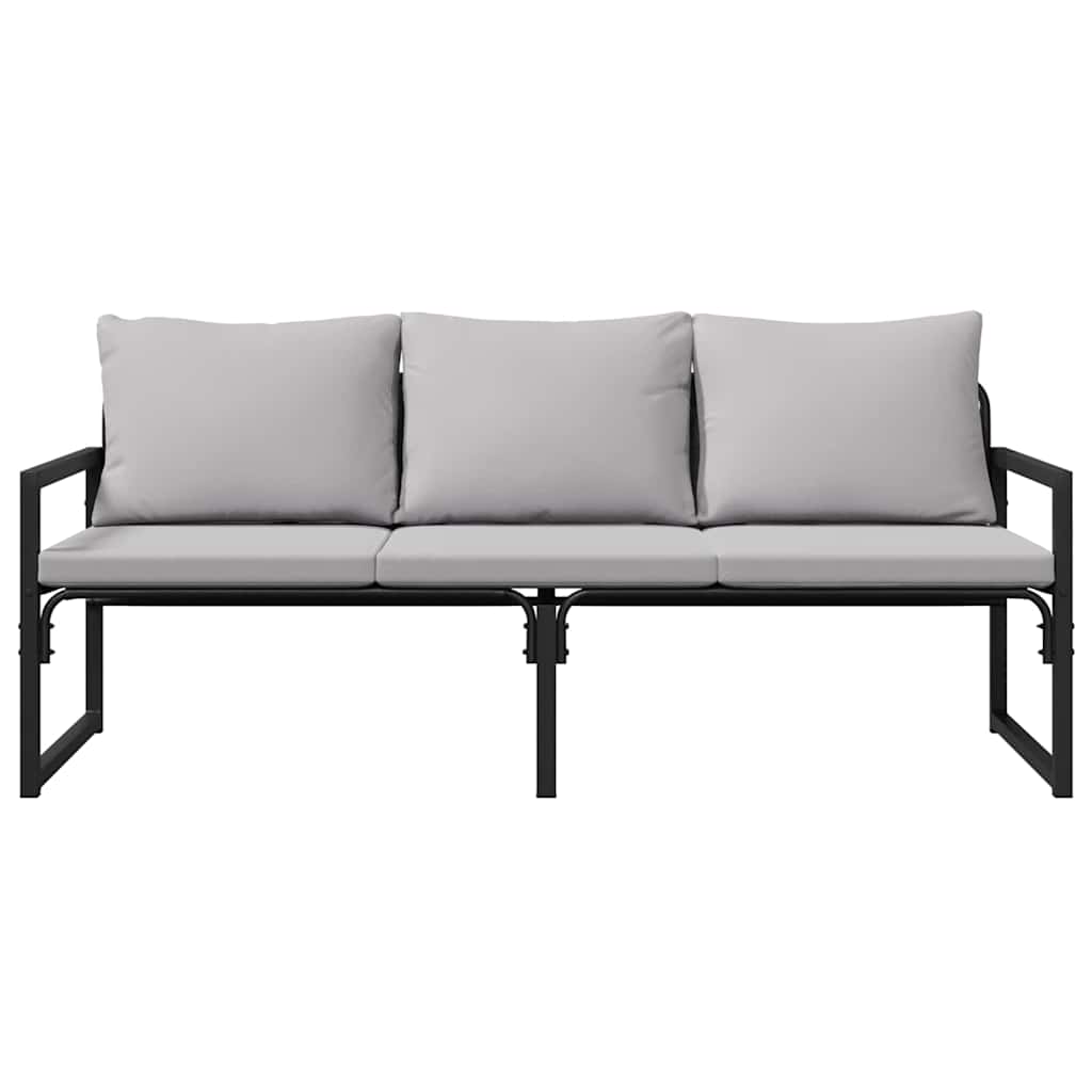 Dārza mēbeles Gaiši pelēka 180 x 72,5 x 71 cm Poliesters