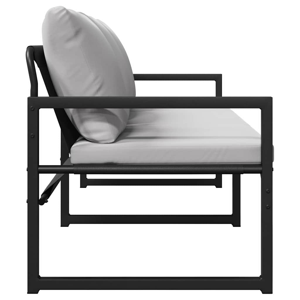 Dārza mēbeles Gaiši pelēka 180 x 72,5 x 71 cm Poliesters