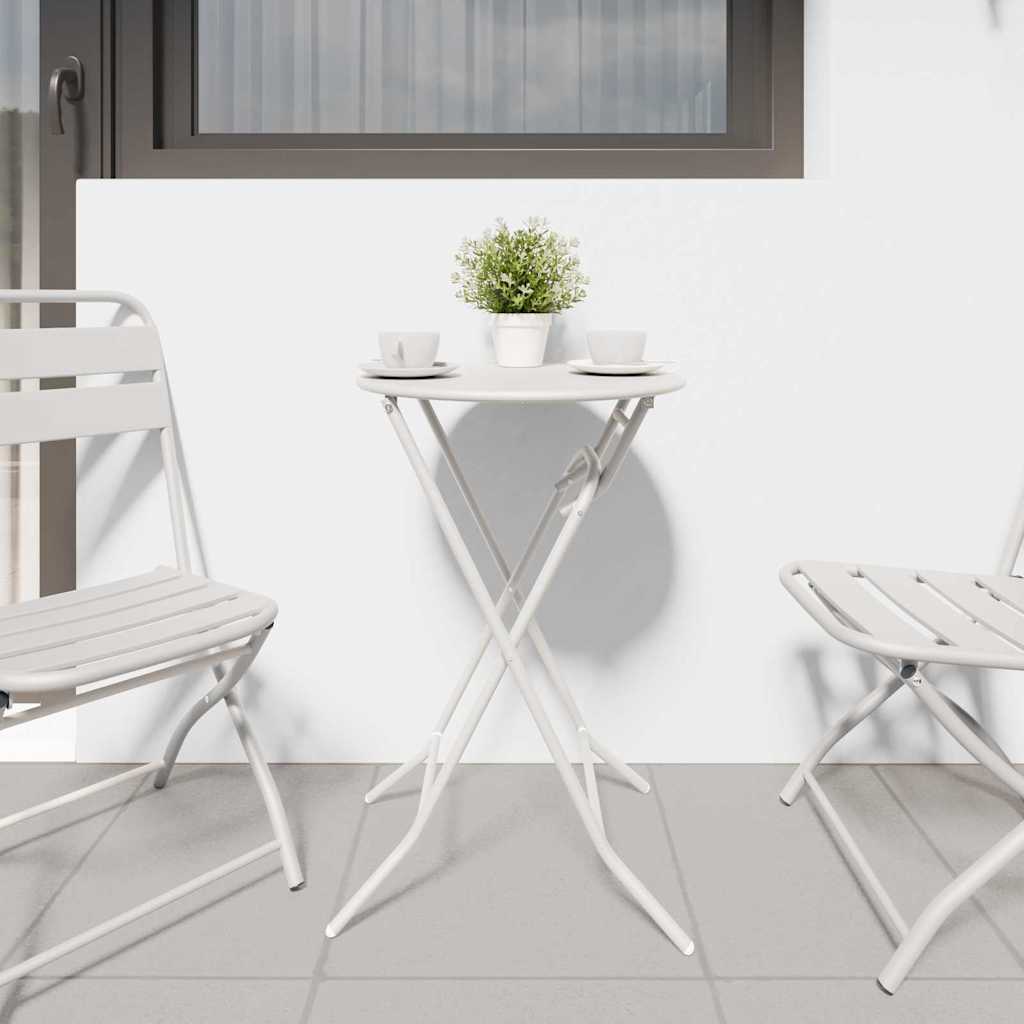 Sodo stalas Balta 50 x 50 x 72 cm Plienas