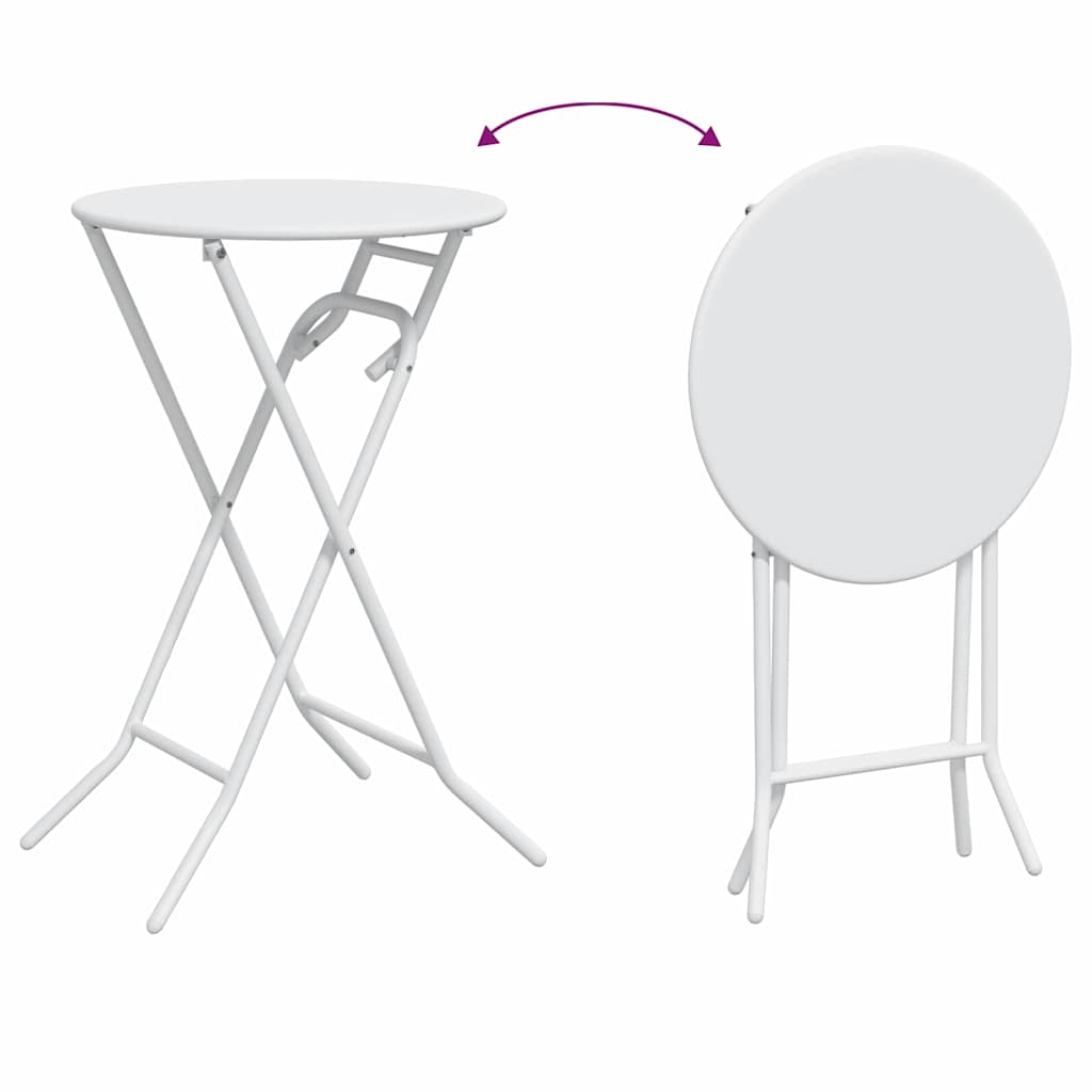 Sodo stalas Balta 50 x 50 x 72 cm Plienas