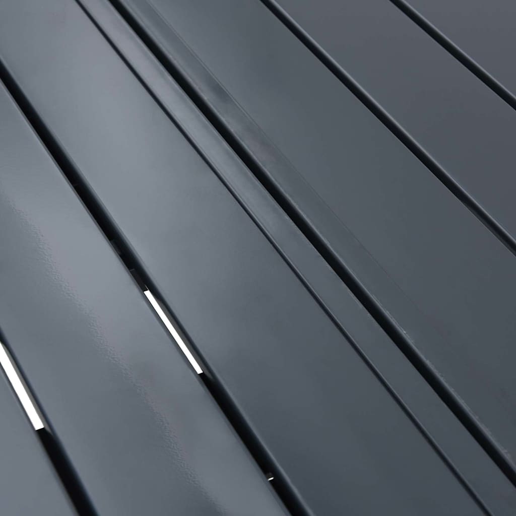 Kiemo stalas Antracitas 180 x 80 x 74 cm