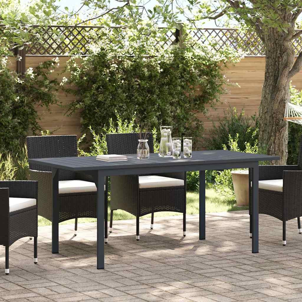 Kiemo stalas Antracitas 180 x 80 x 74 cm