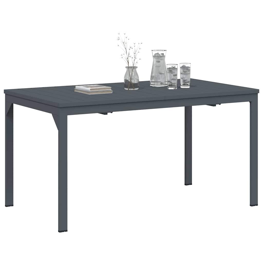 Kiemo stalas Antracitas 180 x 80 x 74 cm
