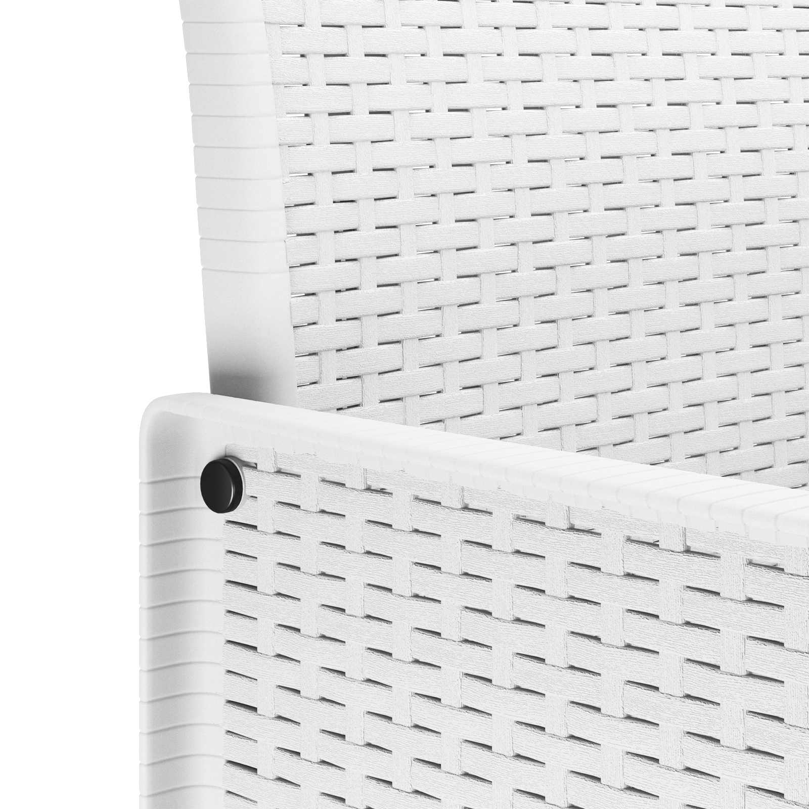 Garden Chair 4 pcs White 53 x 49 x 85 cm PP
