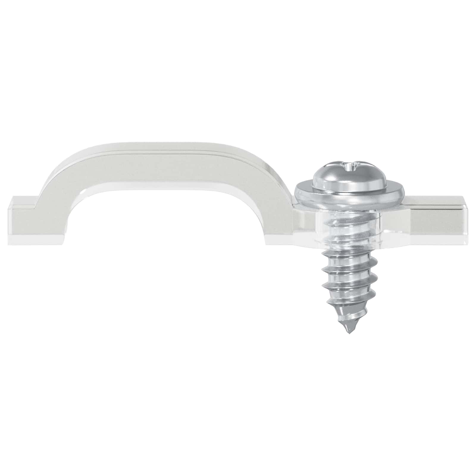 LED sloksnes klipi 12 gab. Caurspīdīgi 2 x 1 x 0.5 cm