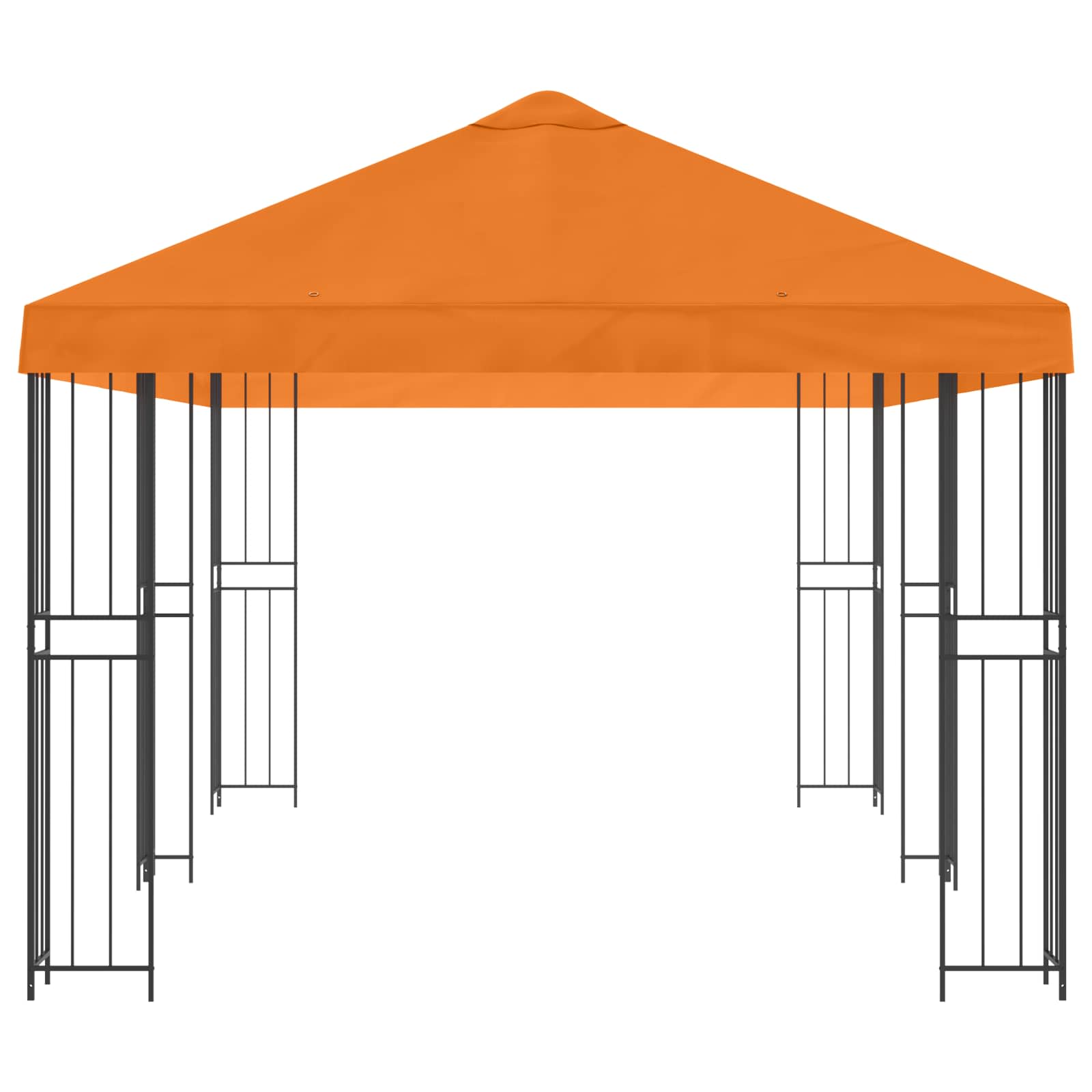 Paviljonas su šoninėmis sienelėmis 6 x 3 m Oranžinė