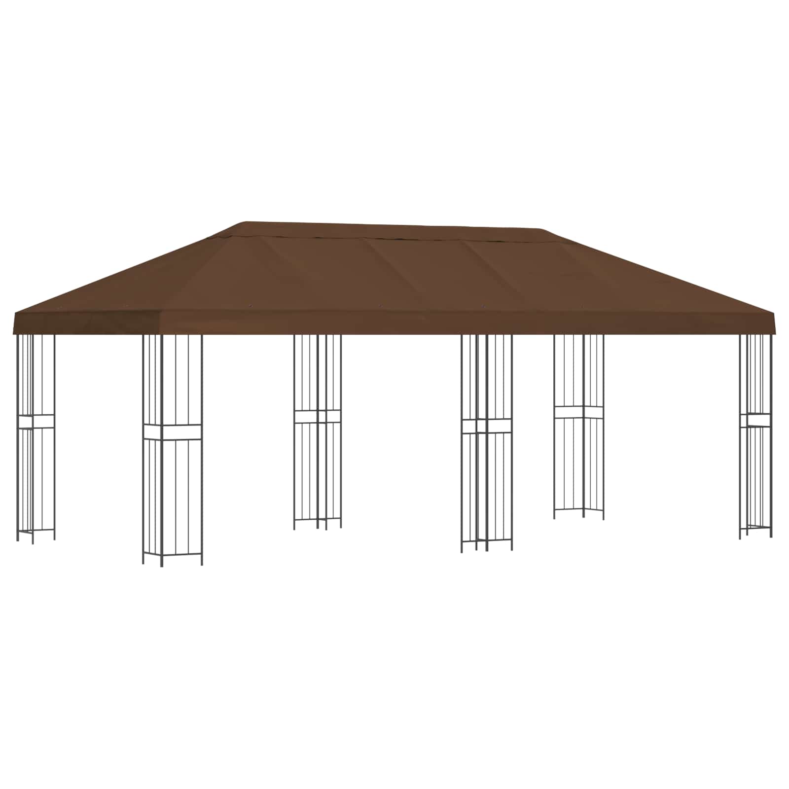 Paviljonas su šoninėmis sienelėmis 6 x 3 m Ruda