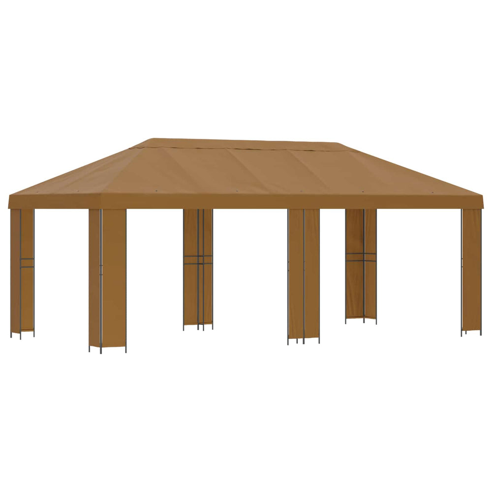 Sodo Paviljonas 6 x 3 m Smėlio Poliesteris ir plienas 190