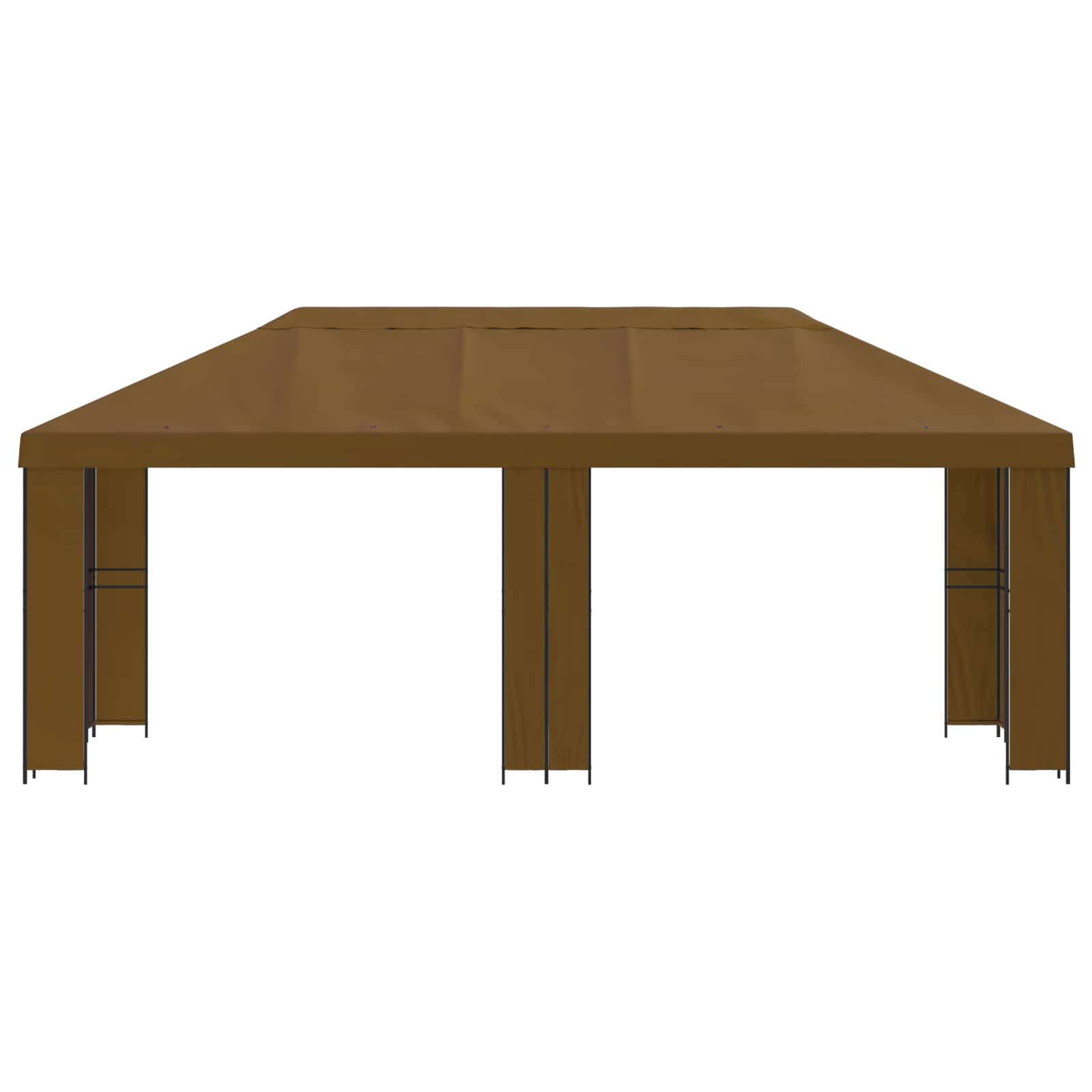 Sodo Paviljonas 6 x 3 m Taupe Poliesteris ir plienas 190