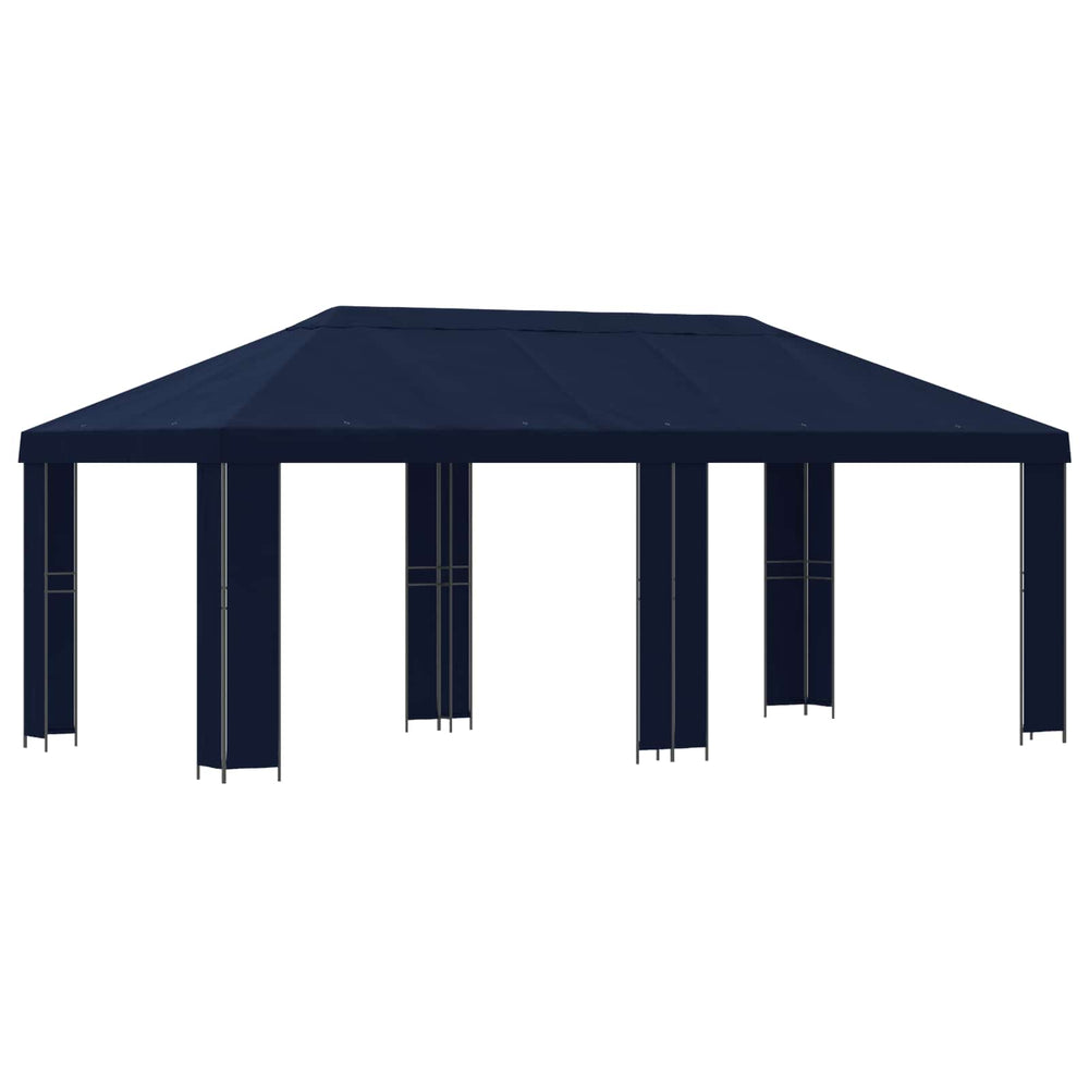 Sodo Paviljonas 6 x 3 m Mėlyna Poliesteris ir plienas 190