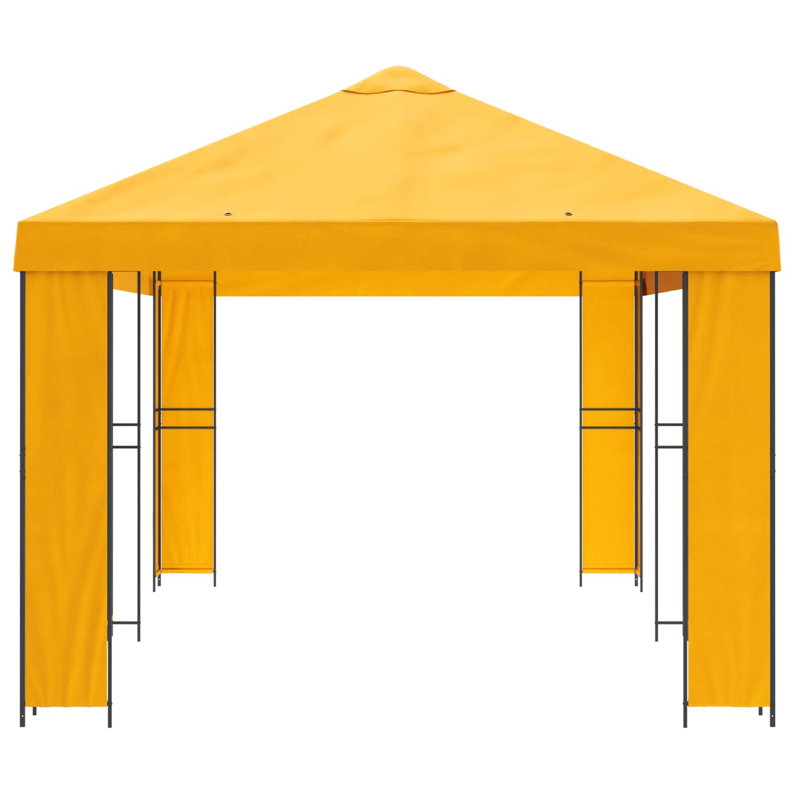 Sodo Paviljonas 6 x 3 m Geltona Poliesteris ir plienas 190