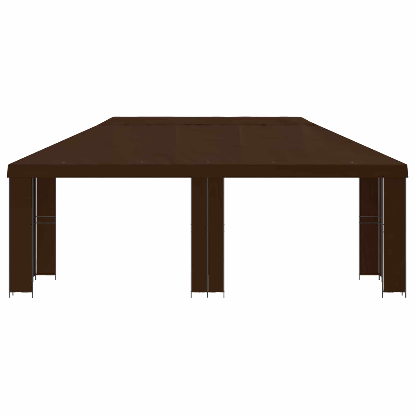 Sodo Paviljonas 6 x 3 m Ruda Poliesteris ir plienas 190