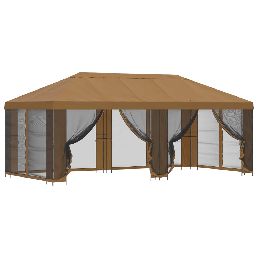 Paviljonas su šoninėmis sienelėmis 6 x 3 m Smėlio