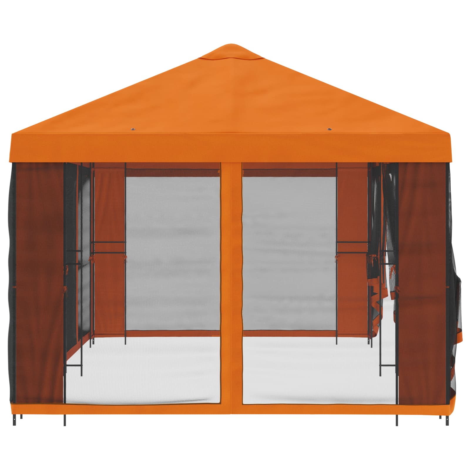 Paviljonas su šoninėmis sienelėmis 6 x 3 m Oranžinė