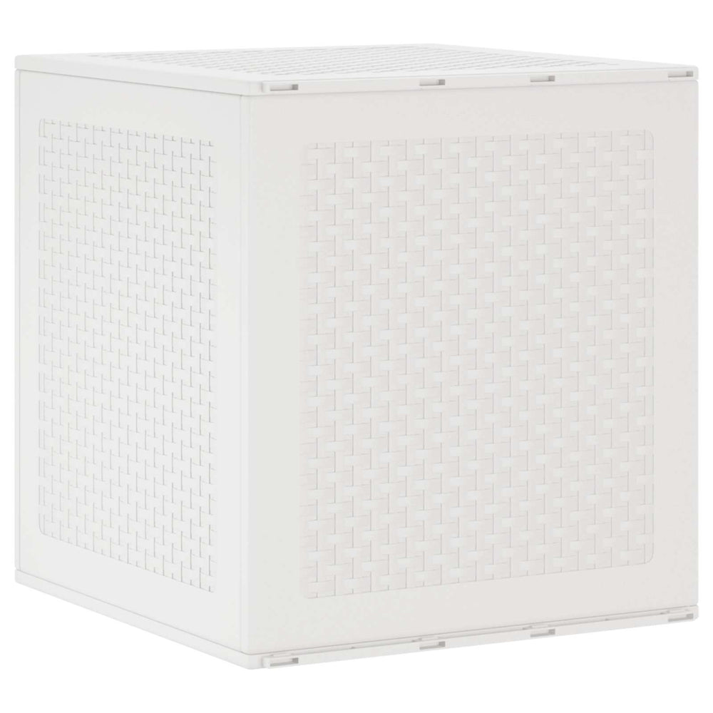Storage Box with Storage White 55 x 53 x 57 cm Polypropylene