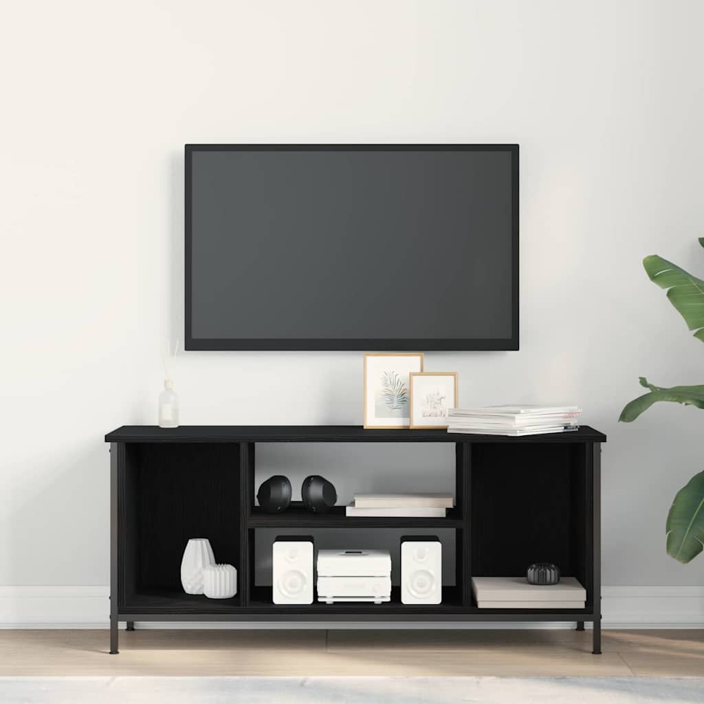 Televizoriaus spintelė Juodas ąžuolas 102 x 35 x 45 cm