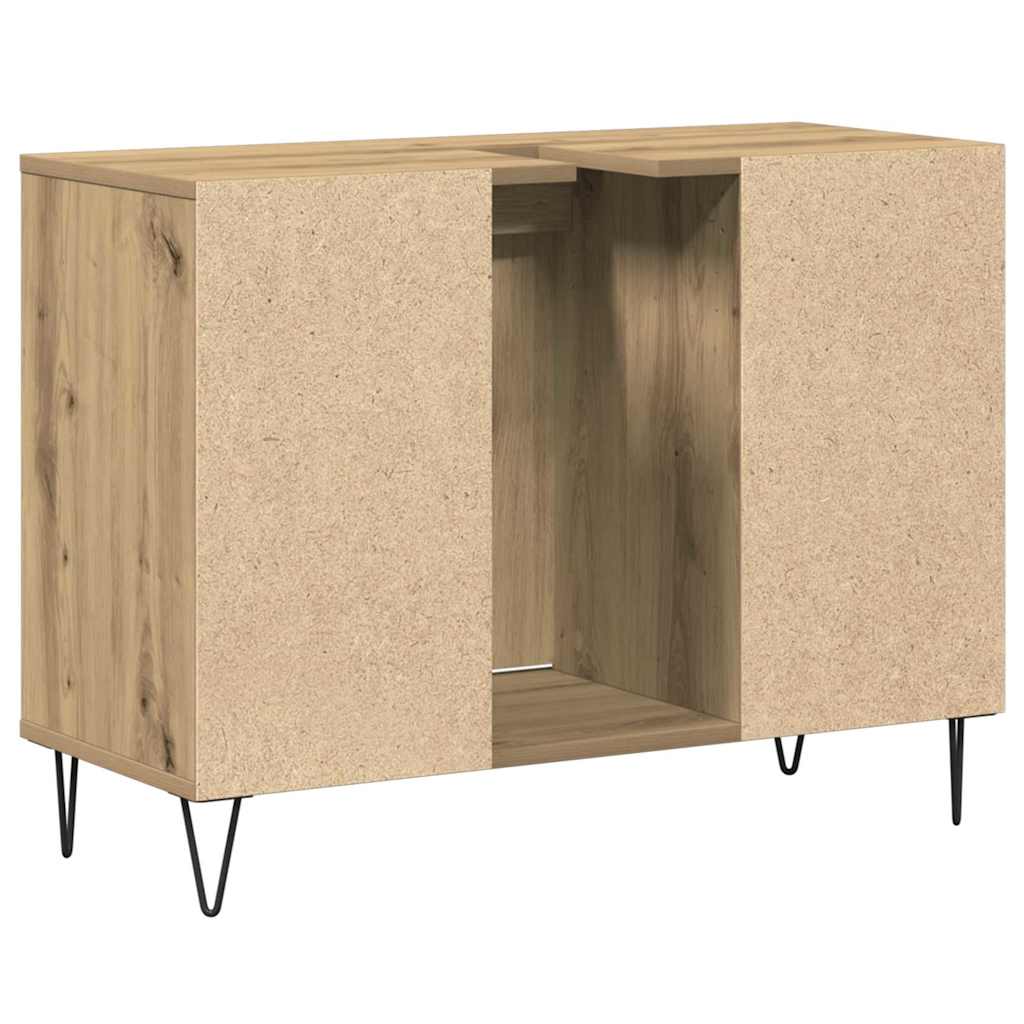 Bathroom cabinet with shelf Artisan Oak 80 x 33 x 60 cm