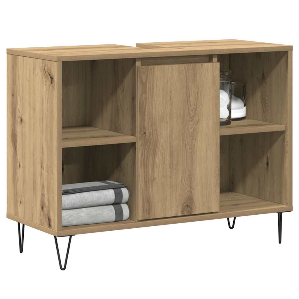 Bathroom cabinet with shelf Artisan Oak 80 x 33 x 60 cm
