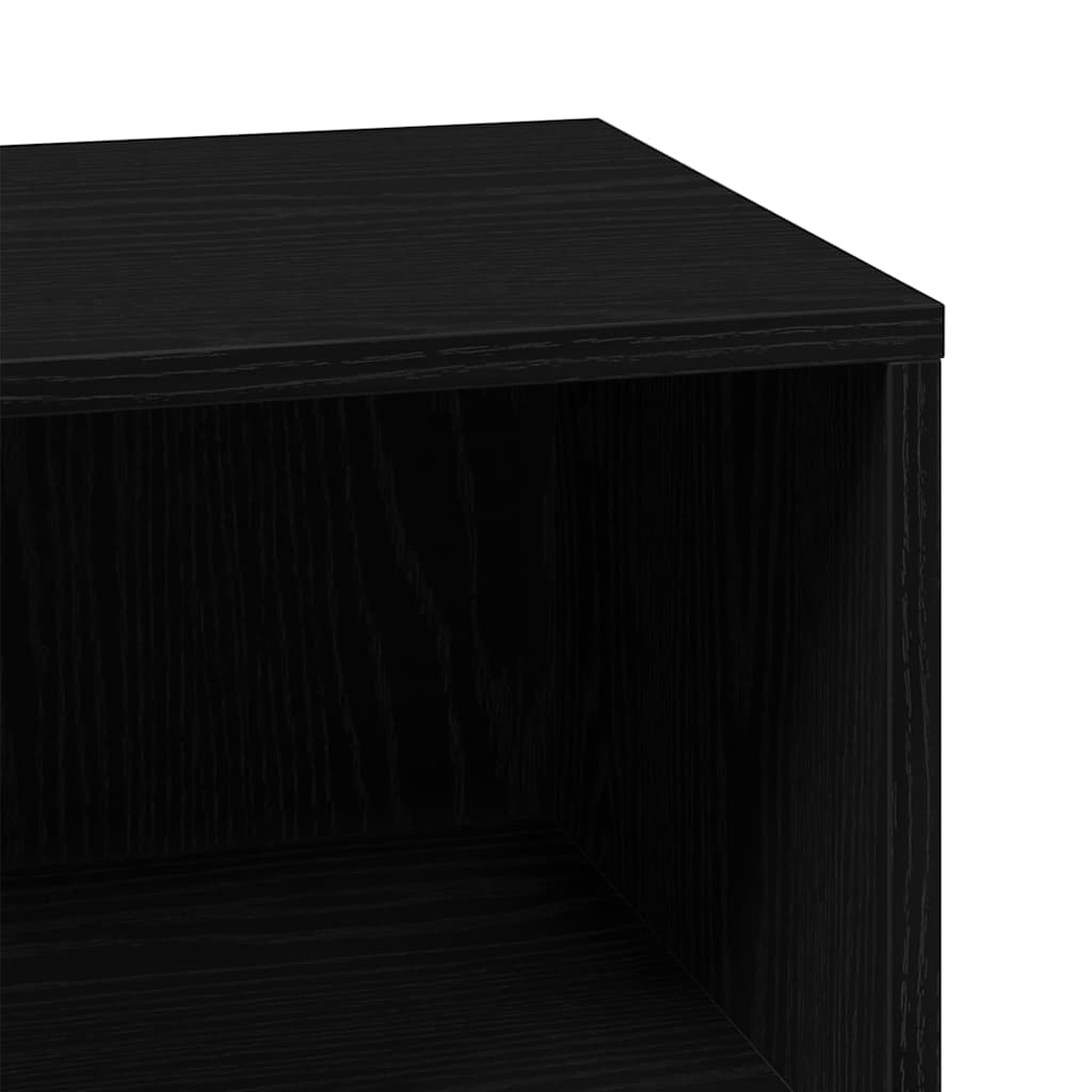 Juodasis ąžuolo vanity Juodasis ąžuolas MDF Vidutinio dydžio