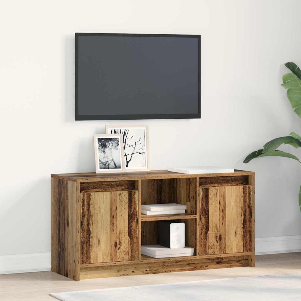 TV Units Brown 100 x 34 x 50 cm Engineered Wood