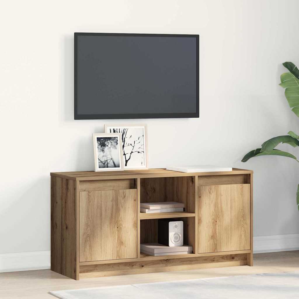 TV Units Brown 100 x 34 x 50 cm Engineered Wood