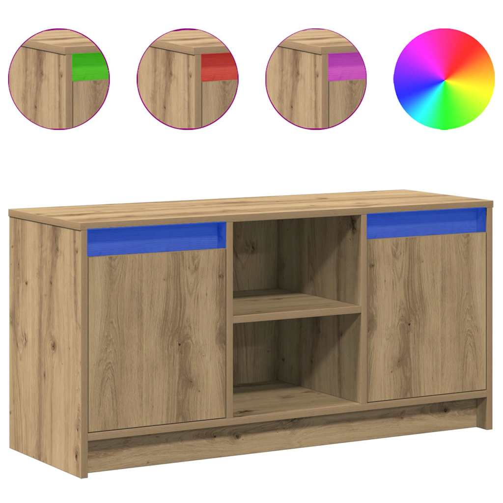 TV Units Brown 100 x 34 x 50 cm Engineered Wood