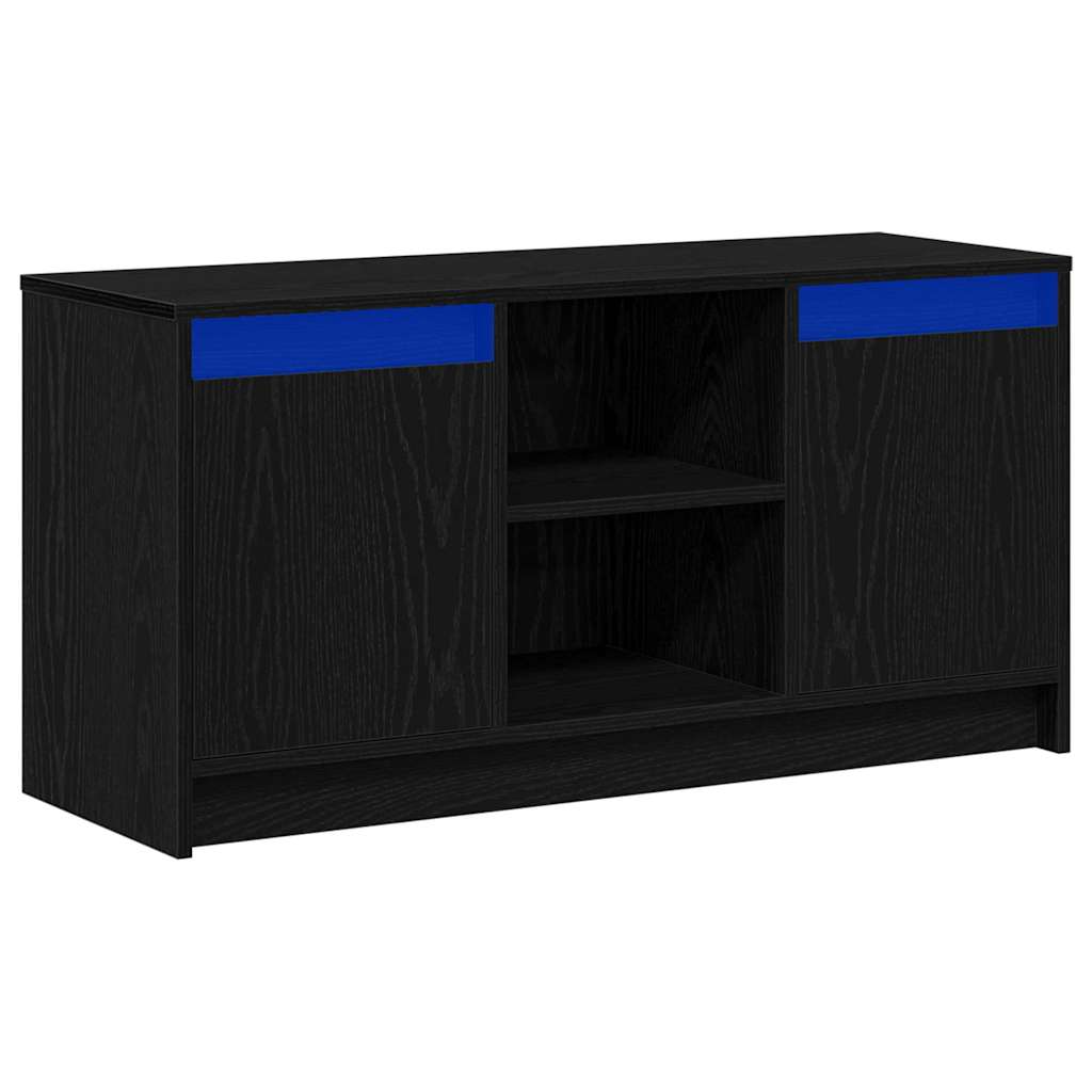 TV vienetai Juoda 100 x 34 x 50 cm Apdirbta mediena