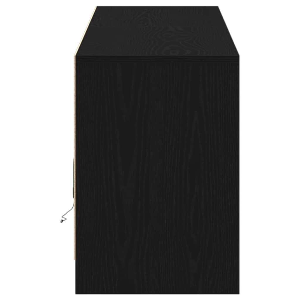 TV vienetai Juoda 100 x 34 x 50 cm Apdirbta mediena