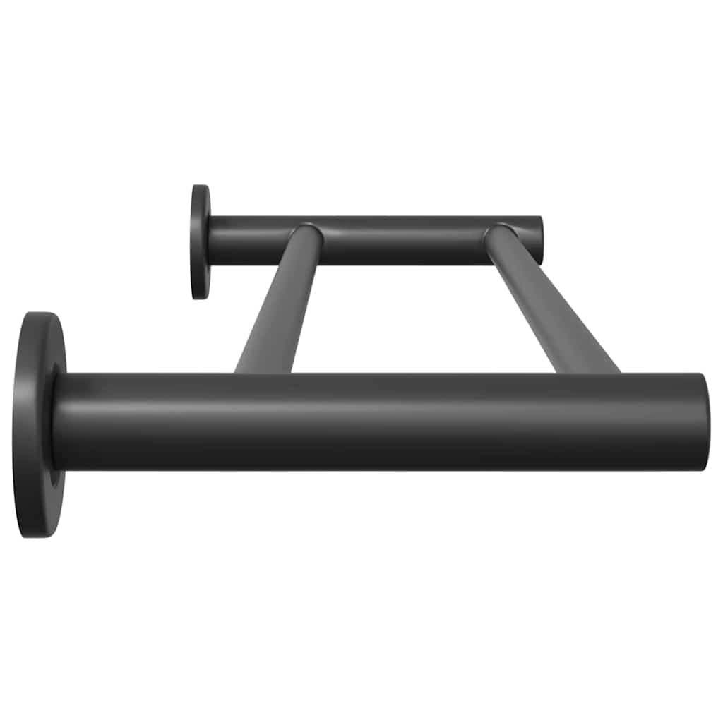 Rankšluosčių stovas Juoda 61 x 14.5 x 5 cm Nerūdijantis plienas