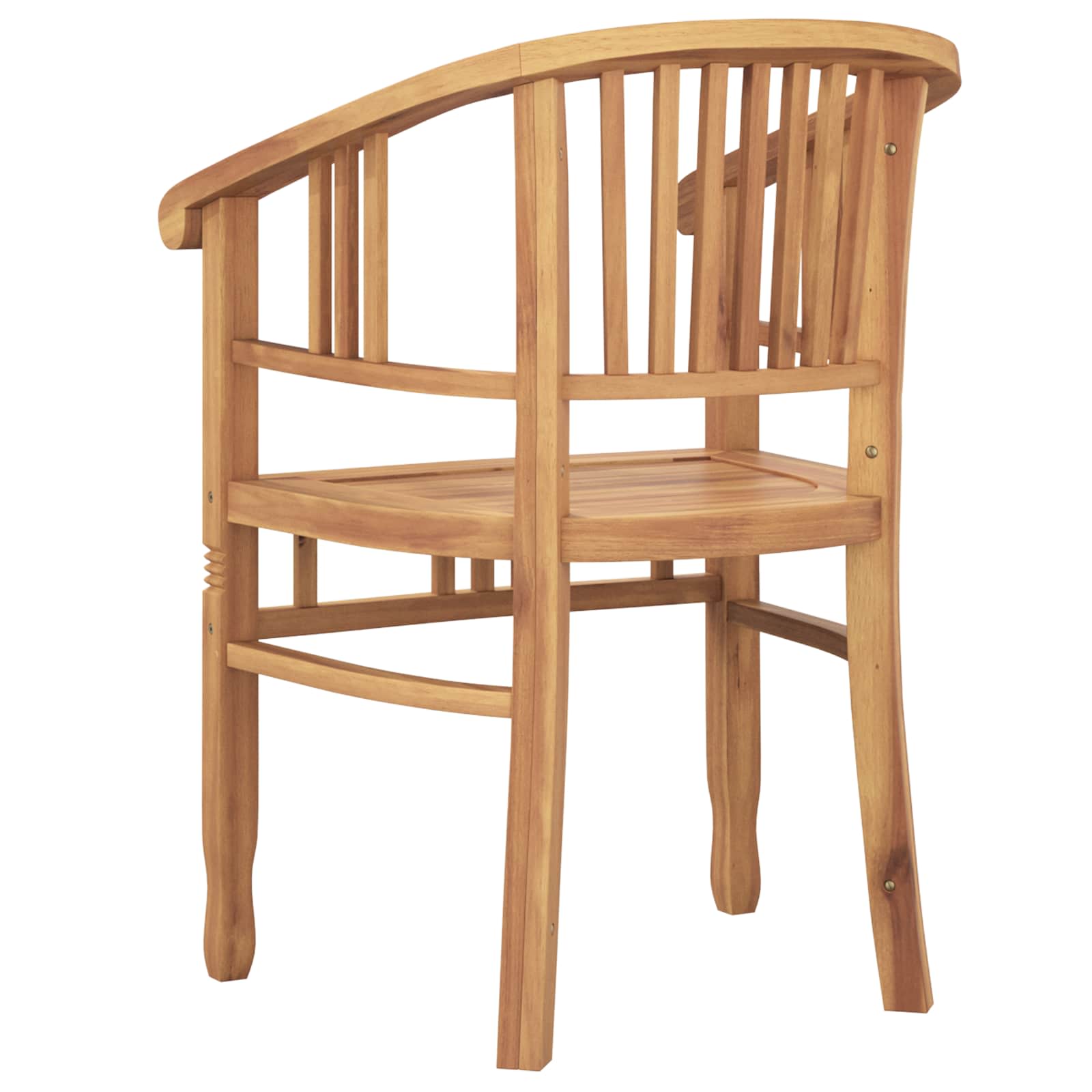 Kėdė 2 pcs Ruda 63 x 58 x 89 cm Kieto teka medžio