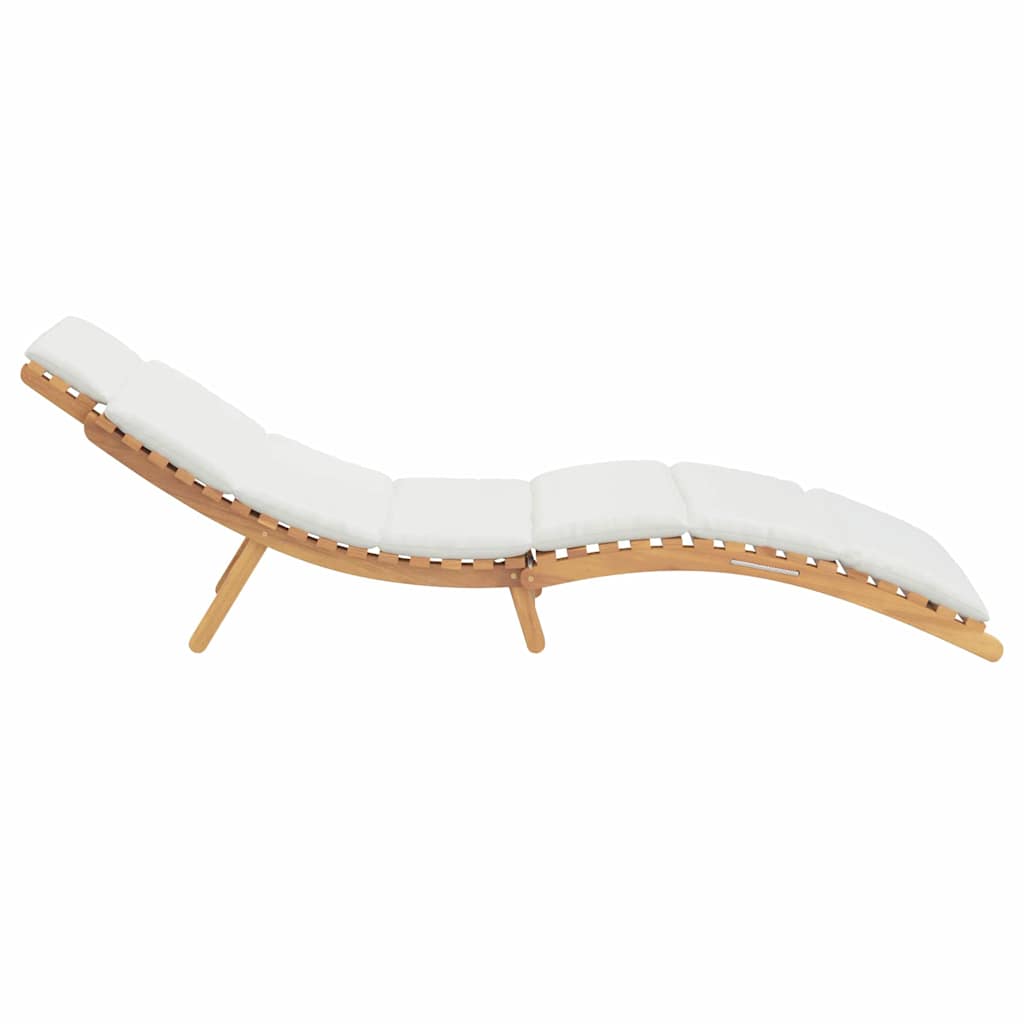 Sodo gultas Ruda 198 x 55 x 58,5 cm Kieto teka medžio
