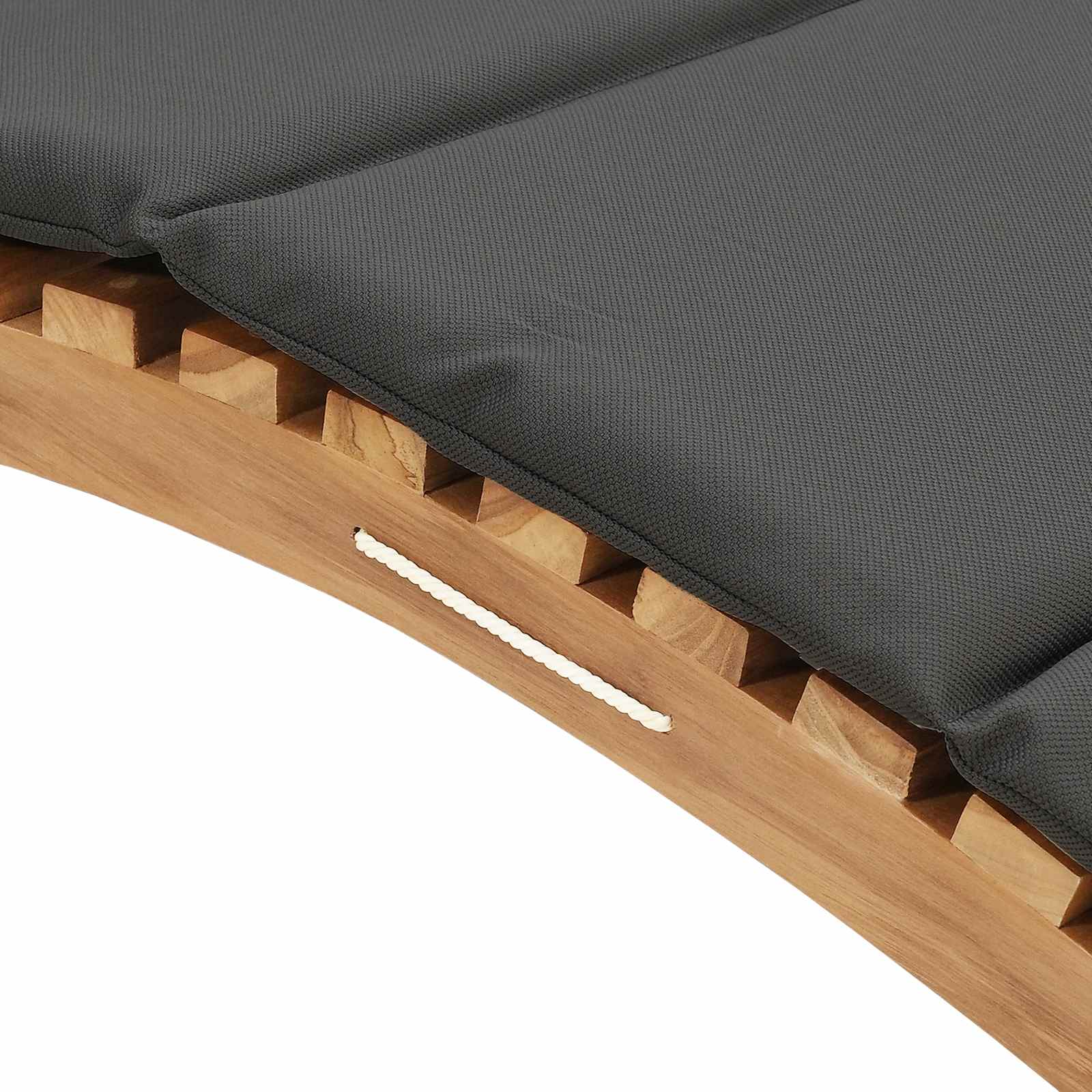 Sodo gultas Ruda 198 x 55 x 58,5 cm Kieto teka medžio
