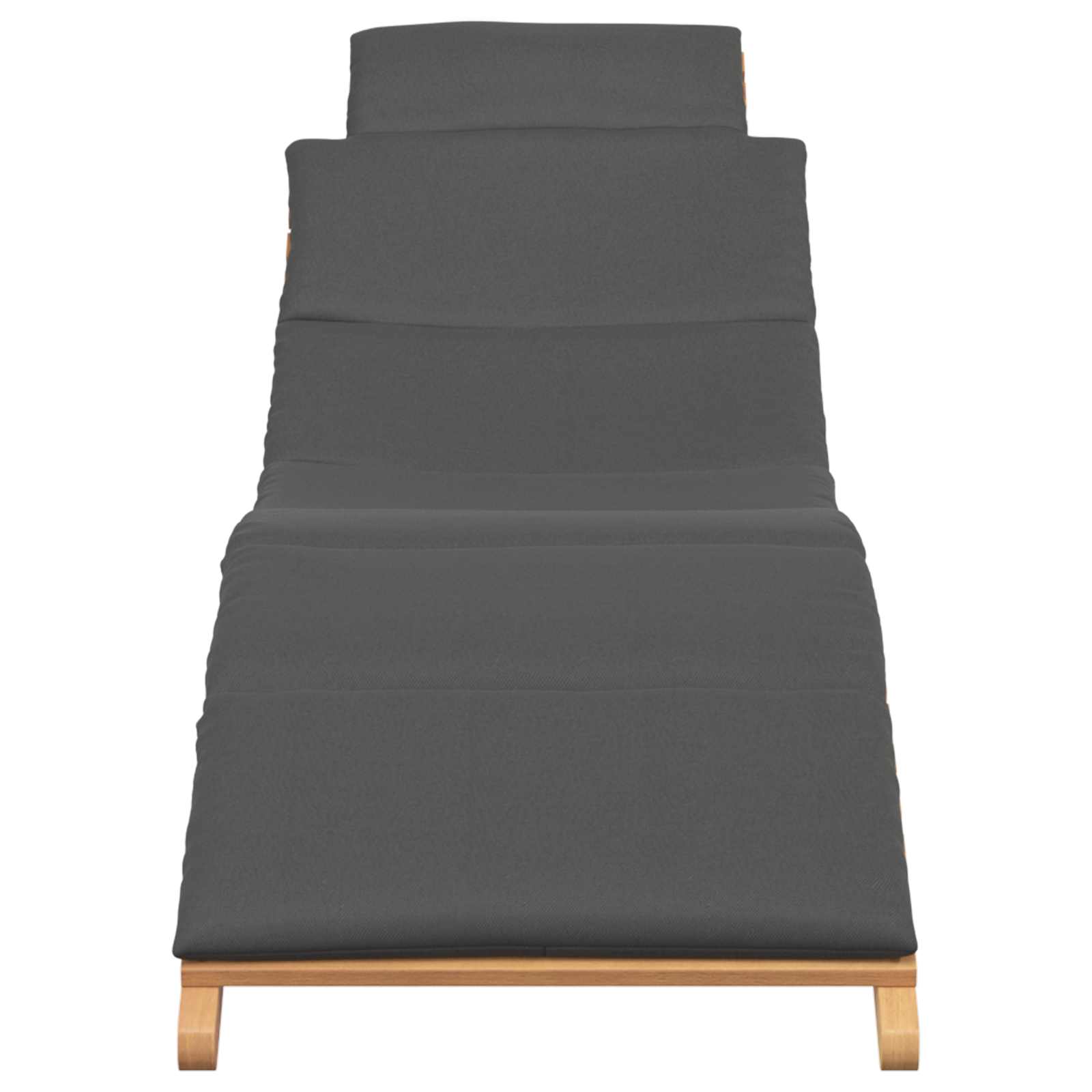 Sodo gultas Ruda 198 x 55 x 58,5 cm Kieto teka medžio