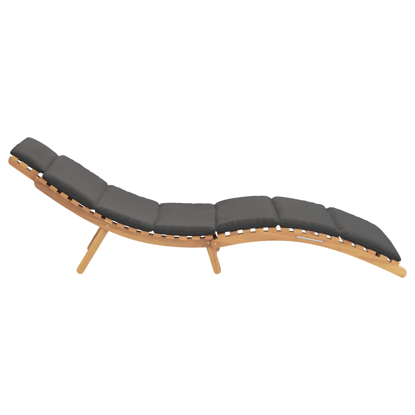 Sodo gultas Ruda 198 x 55 x 58,5 cm Kieto teka medžio