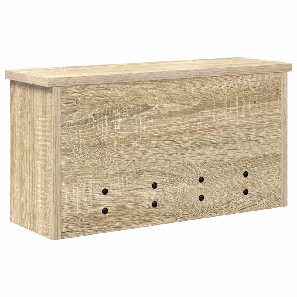 Prikabinamas paltas su lentyna Sonoma ąžuolas 50 x 16 x 26 cm