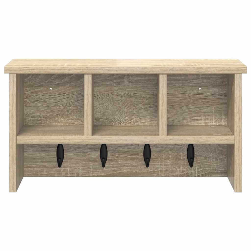 Piekārts drēbju pakaramais ar plauktu Ozola Sonoma 50 x 16 x 26 cm