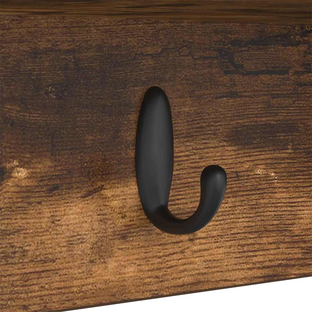 Piekaramais pakaramais ar plauktu Dūmu ozols 50 x 16 x 26 cm