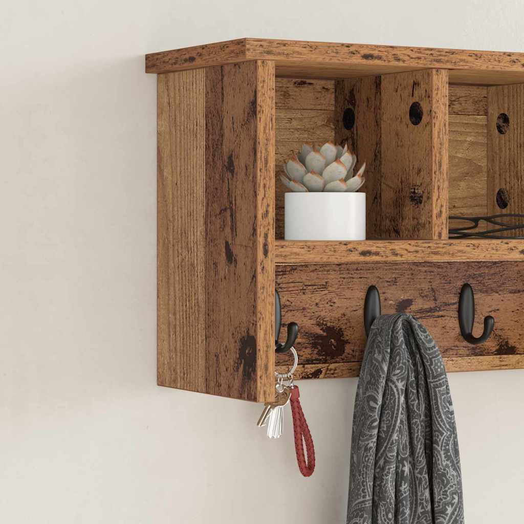 Piekaramais pakaramais ar plauktu Vecs koks 50 x 16 x 26 cm