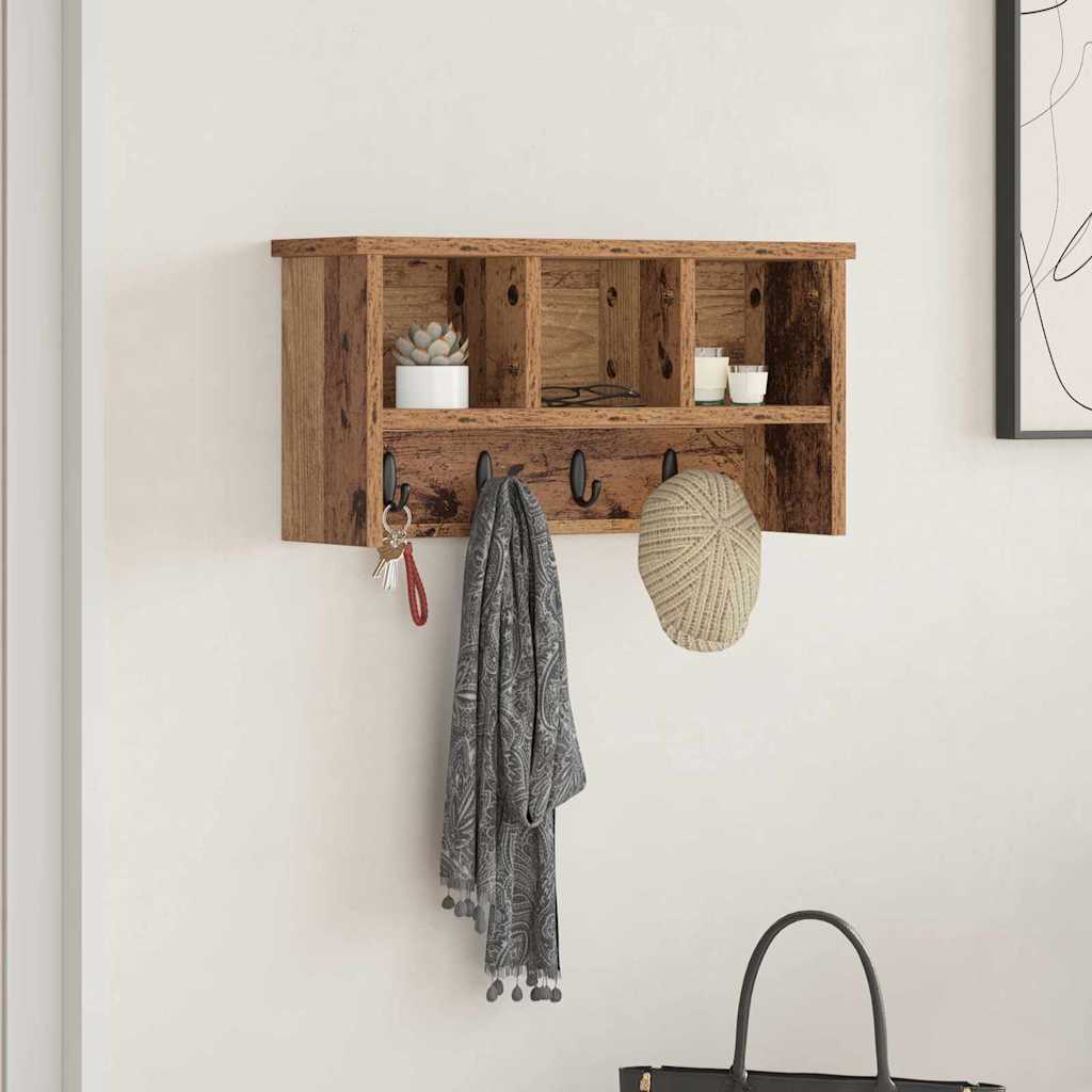 Piekaramais pakaramais ar plauktu Vecs koks 50 x 16 x 26 cm
