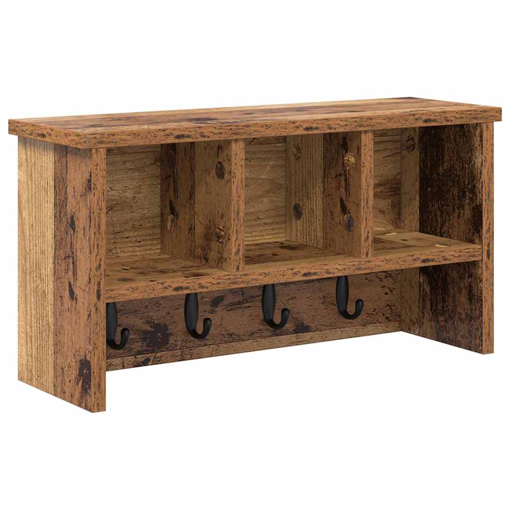 Piekaramais pakaramais ar plauktu Vecs koks 50 x 16 x 26 cm