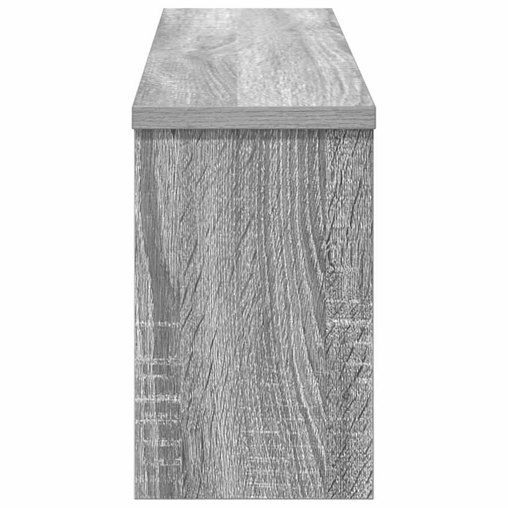 Wall-mounted coat rack Gray Sonoma Oak 75 x 16 x 26 cm
