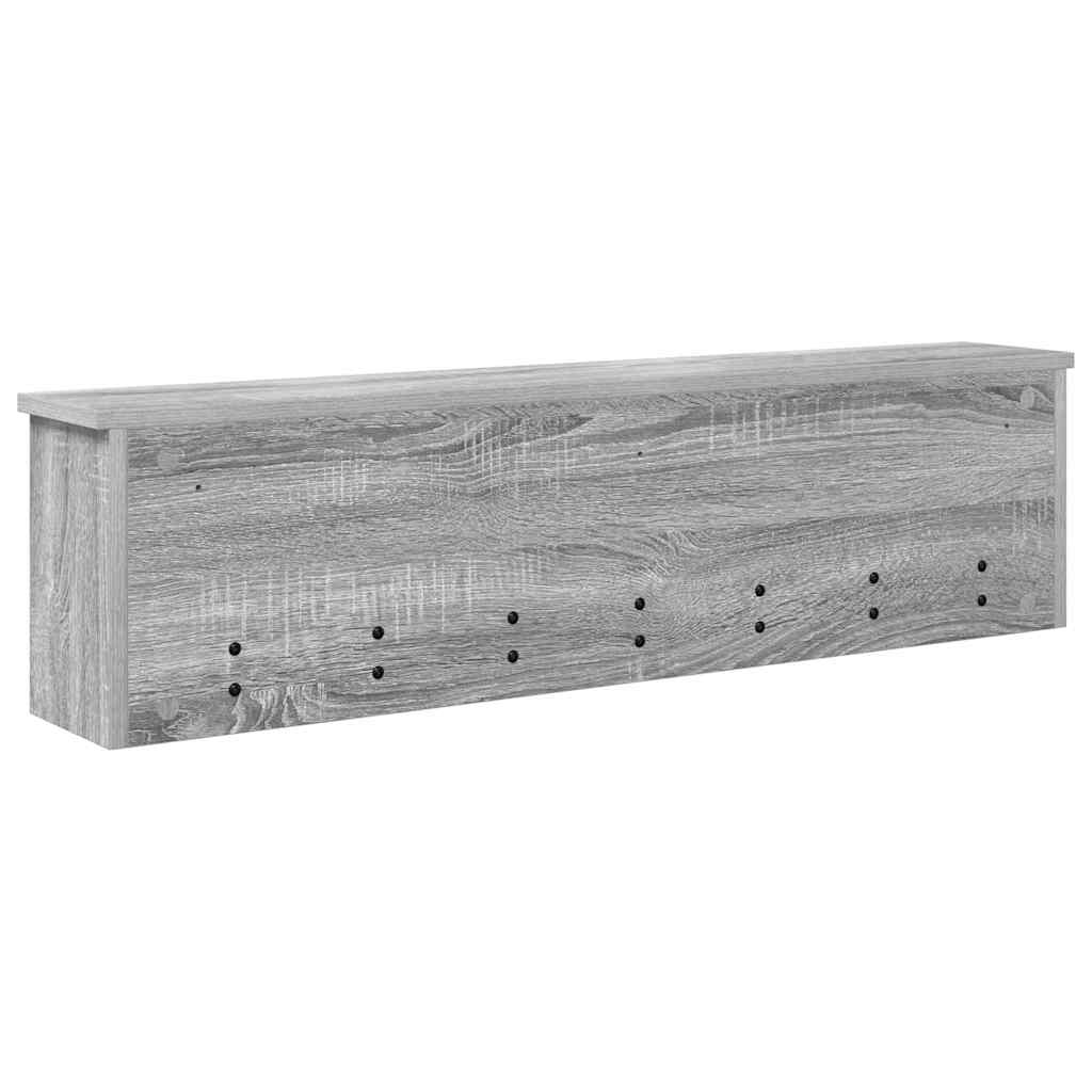 Prikabinamas paltas su lentyna Pilkas Sonoma 100 x 16 x 26 cm