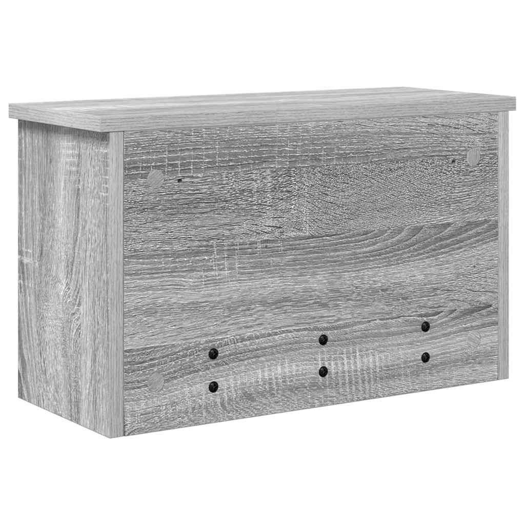 Prikabinamas paltas Pilka sonoma ąžuolo 50 x 20 x 30 cm