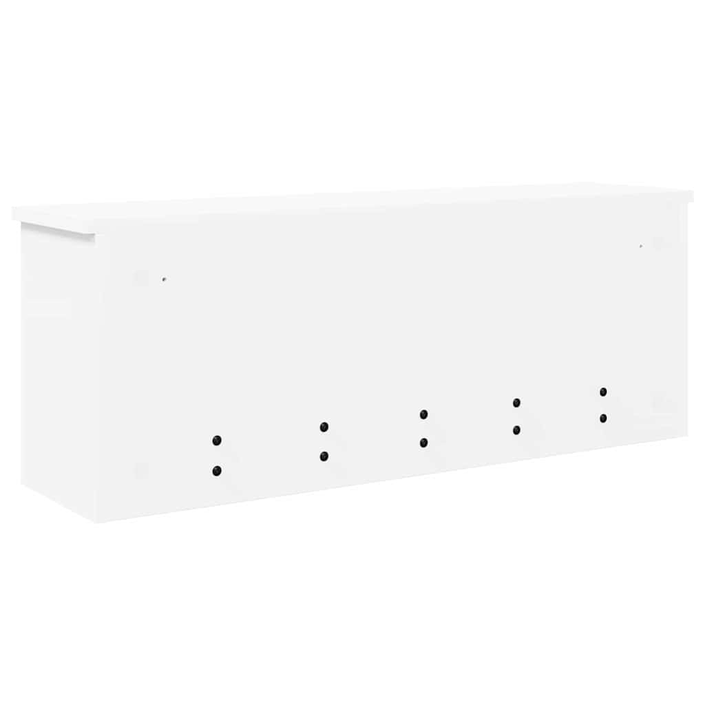Prikabinamas paltas Balta 80 x 20 x 30 cm Apdirbta mediena