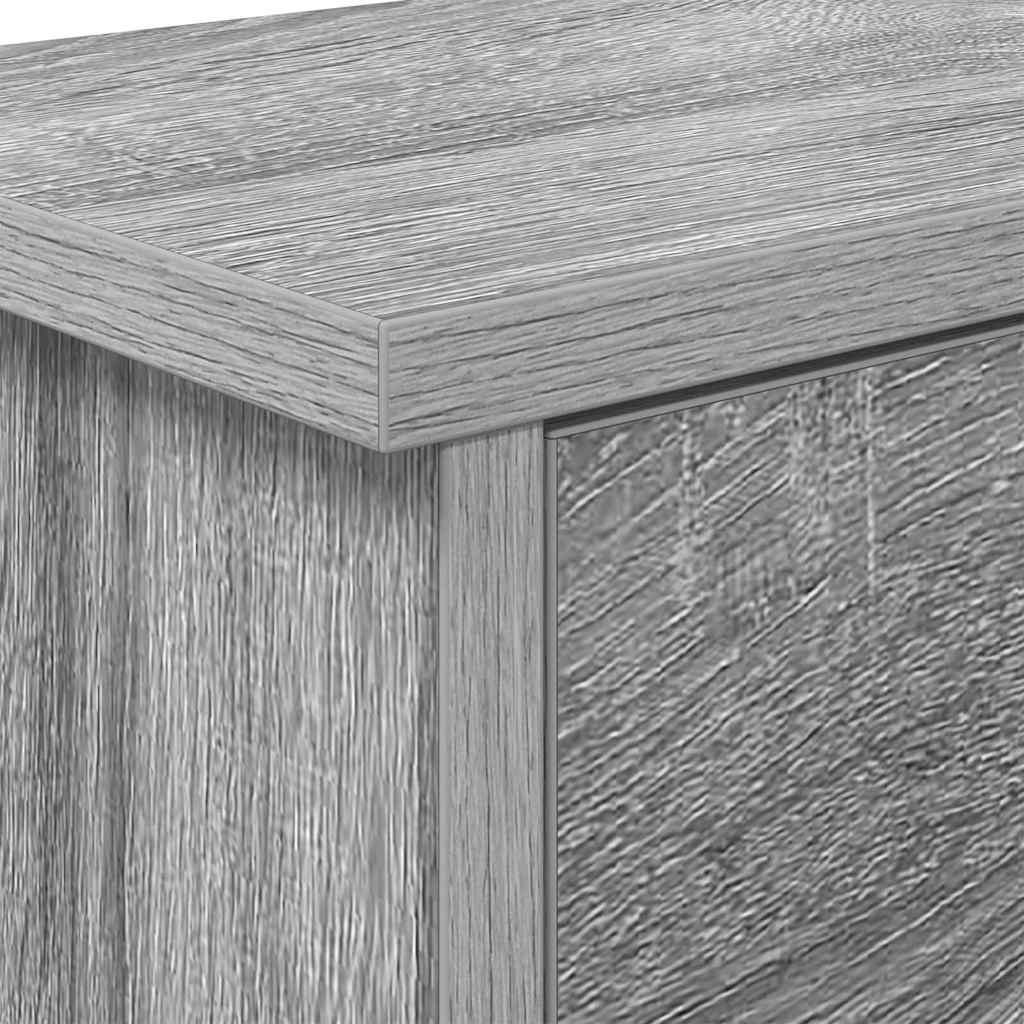 Prikabinamas paltas su lentyna Pilkas Sonoma 80 x 20 x 30 cm