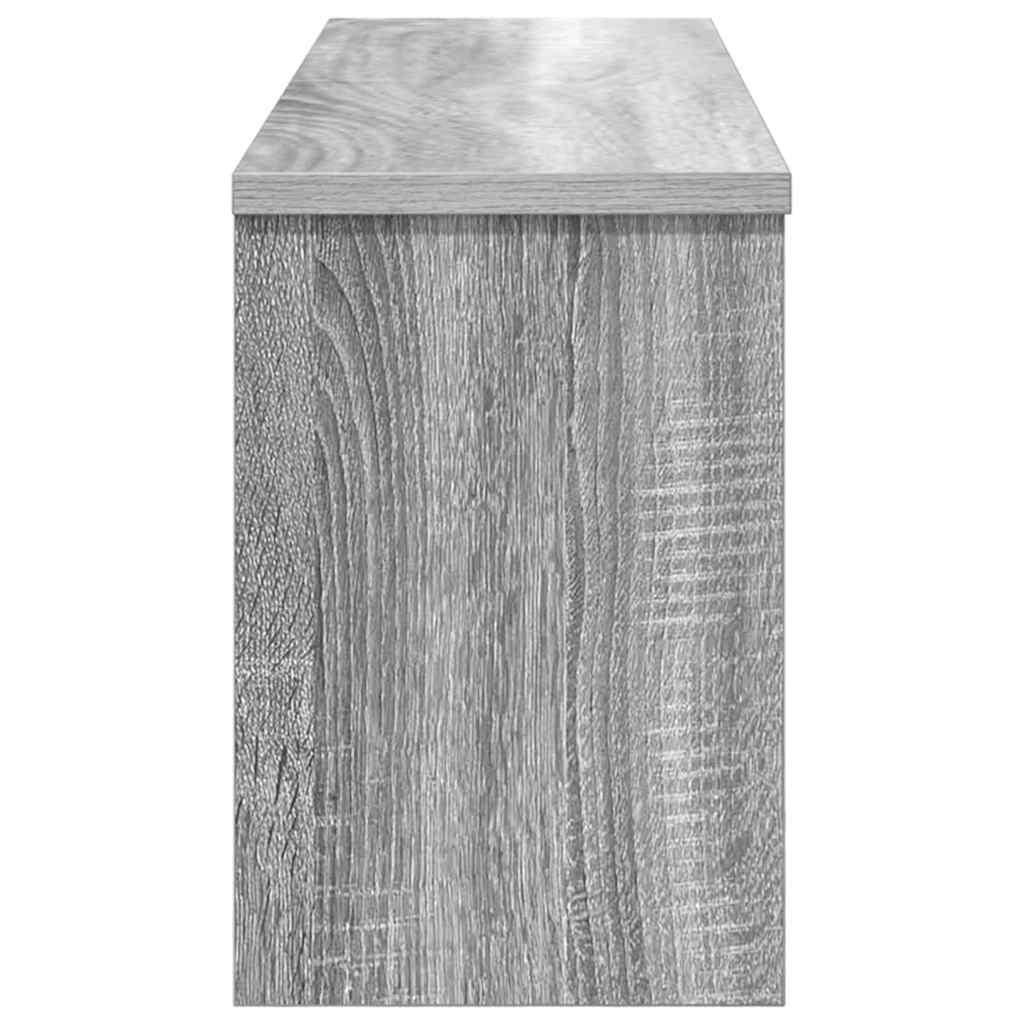 Prikabinamas paltas su lentyna Pilkas Sonoma 80 x 20 x 30 cm