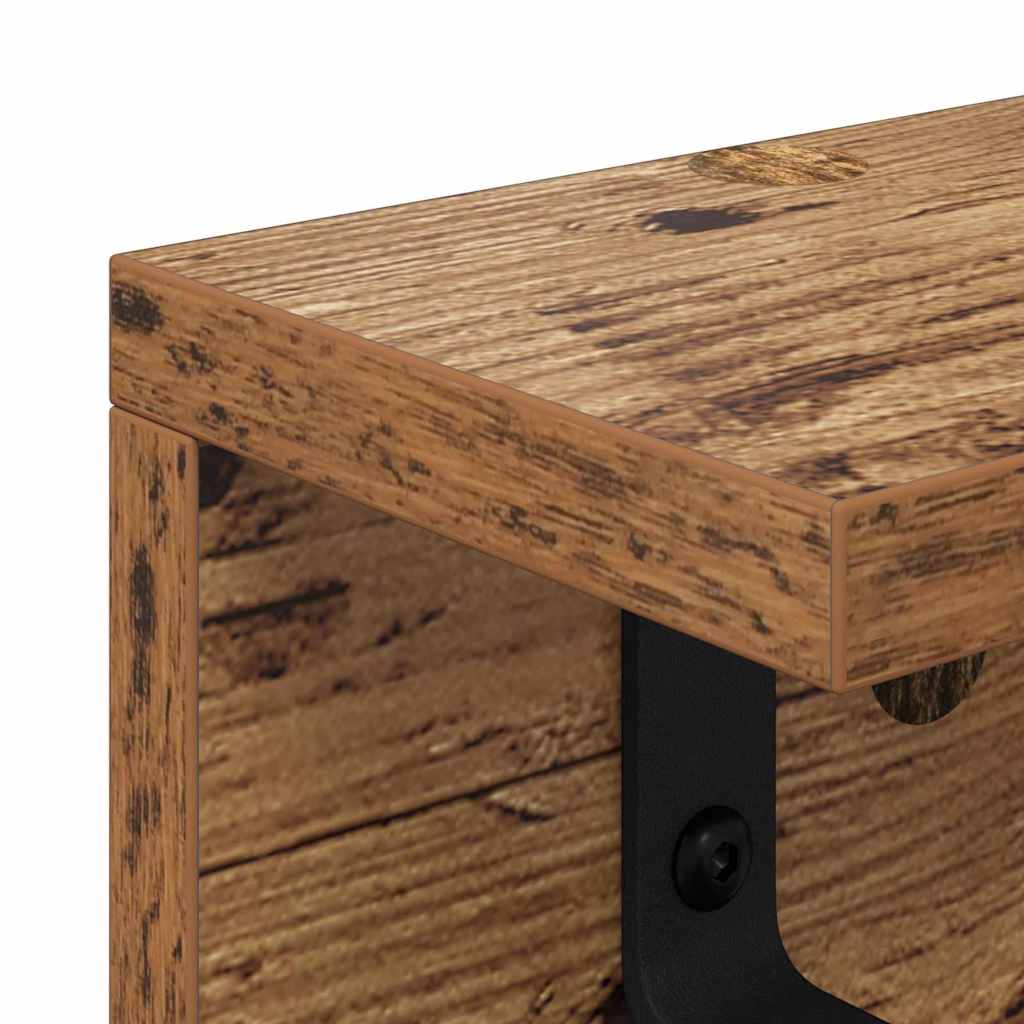 Pakaramais mētelis ar glabātuvi Vecs koks 60 x 10,5 x 10,5 cm