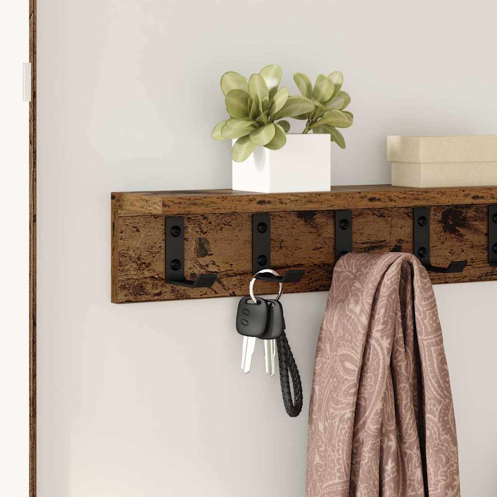 Pakaramais mētelis ar glabātuvi Vecs koks 60 x 10,5 x 10,5 cm