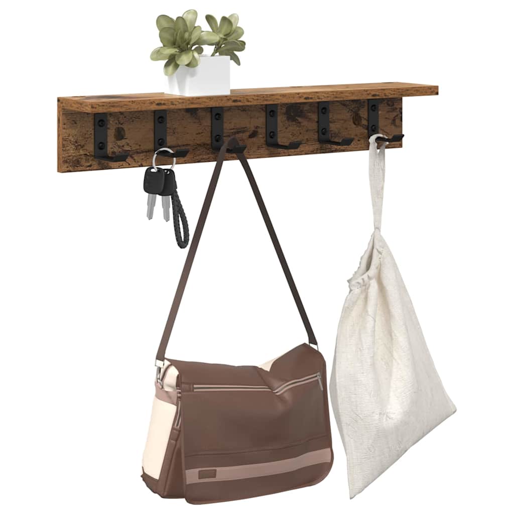 Pakaramais mētelis ar glabātuvi Vecs koks 60 x 10,5 x 10,5 cm